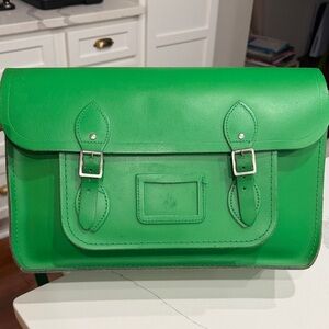 Green Cambridge Satchel Bag